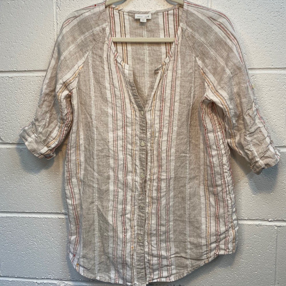 J. Jill love linen Blouse SIZE S